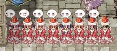 かわいいサンタ