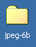 jpegsrc.v6b.tar.gz 𓀂ƁAjpeg-6b ƂÕtH_܂B