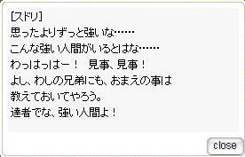 もうね、余裕がなくて勝ったときのセリフのＳＳしか残っていない…