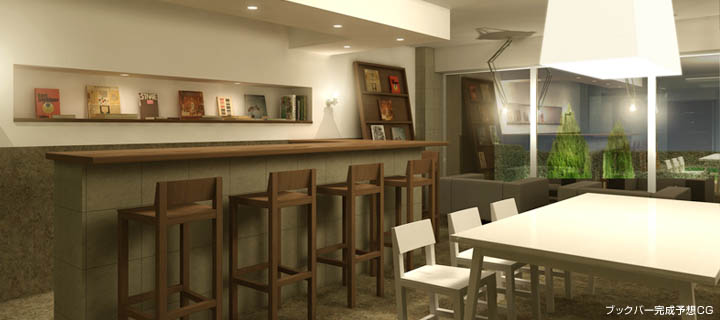 �u�b�N�o�[�����\�zCG