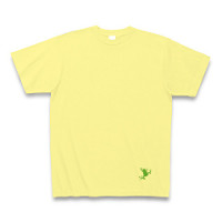 frog(green) Tシャツ(ライトイエロー)