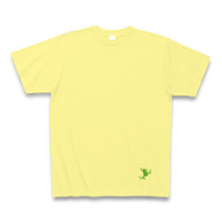 frog(green) Tシャツ(ライトイエロー)