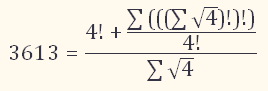 [MathML:A Numerical Formula]