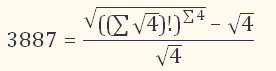 [MathML:A Numerical Formula]