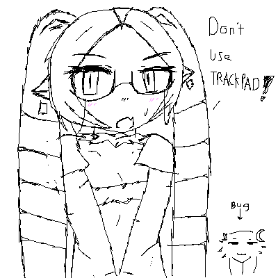 dont use trackpad. by Tsukihime