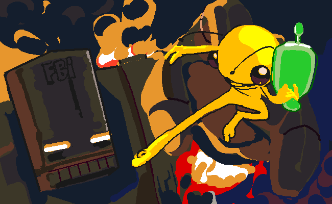 alien hominid by determination